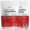 Atletic Food Набор Л-Карнитин База + Тартрат 100% Pure L-Carnitine - 100/100 грамм